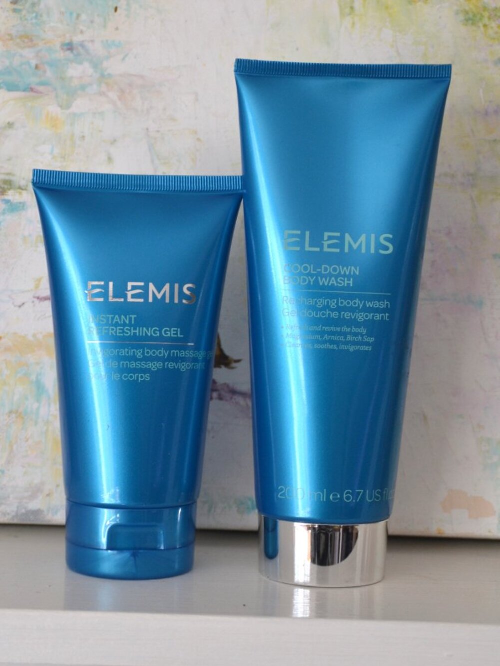 NEW 2 pc ELEMIS Cool-Down Body Wash 6.7oz & Instant Refreshing Gel 5oz
